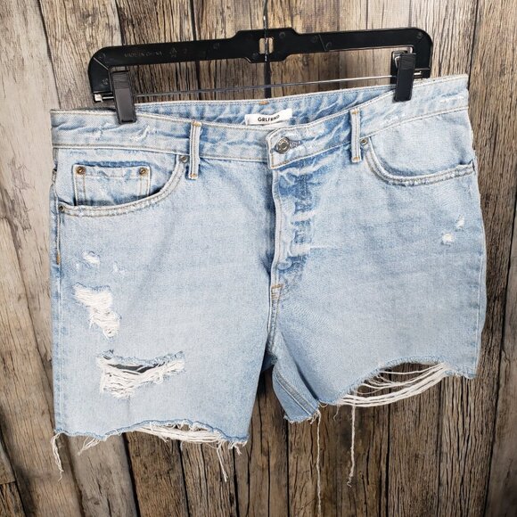 GRLFRND Jourdan High Waist Jean Shorts - 30 - Picture 4 of 15